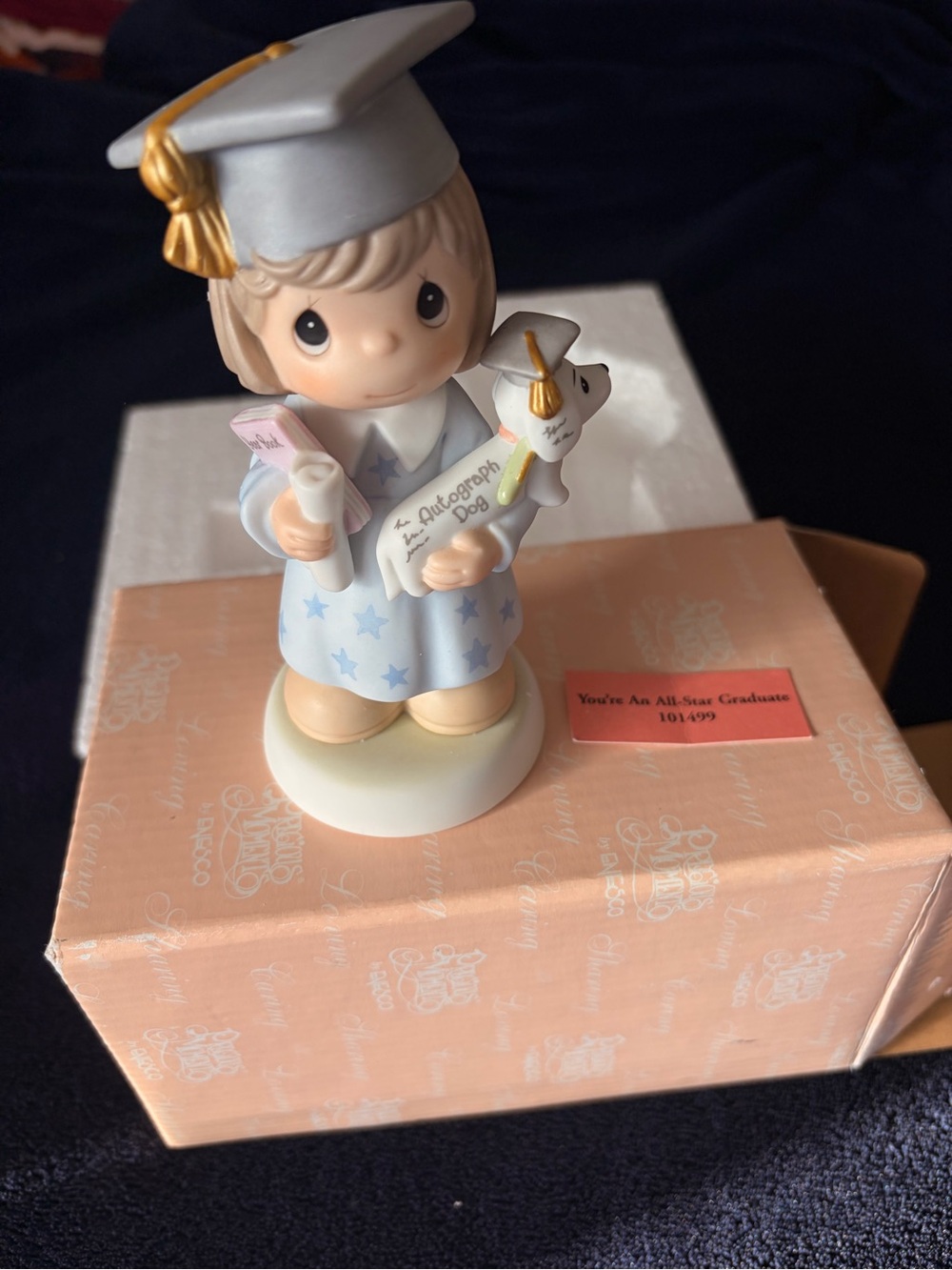 Precious Moments "You're An All-Star Graduate" Porcelain Figurine